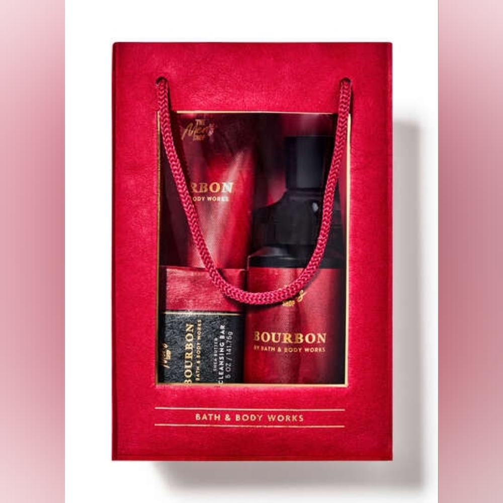Bath & Body Works Men's Bourbon Gift Set - Picture 2 of 2